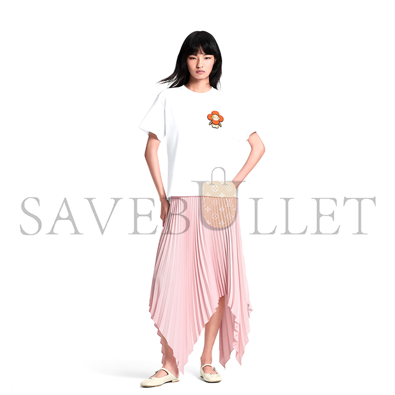 LOUIS VUITTON VIVIENNE PATCH T-SHIRT 1AJHG2 LOUIS VUITTON VIVIENNE PATCH T-SHIRT 1AJHG2